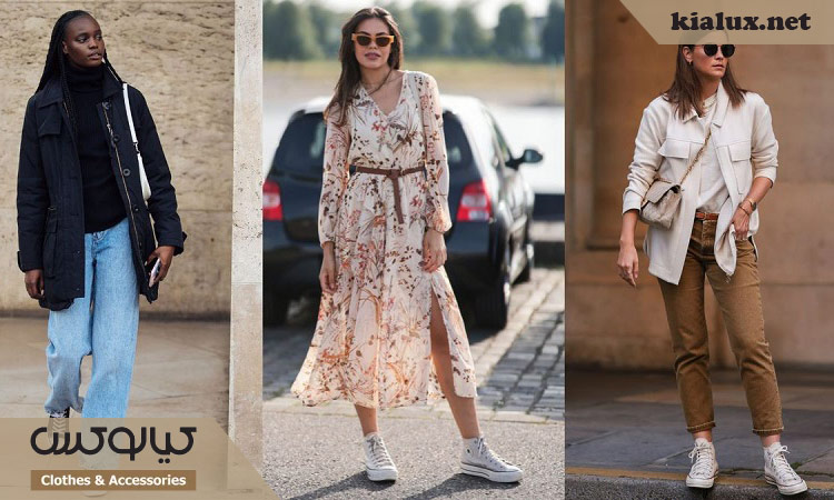 نکات استایل و ست کردن کفش اسپرت ترک با لباس